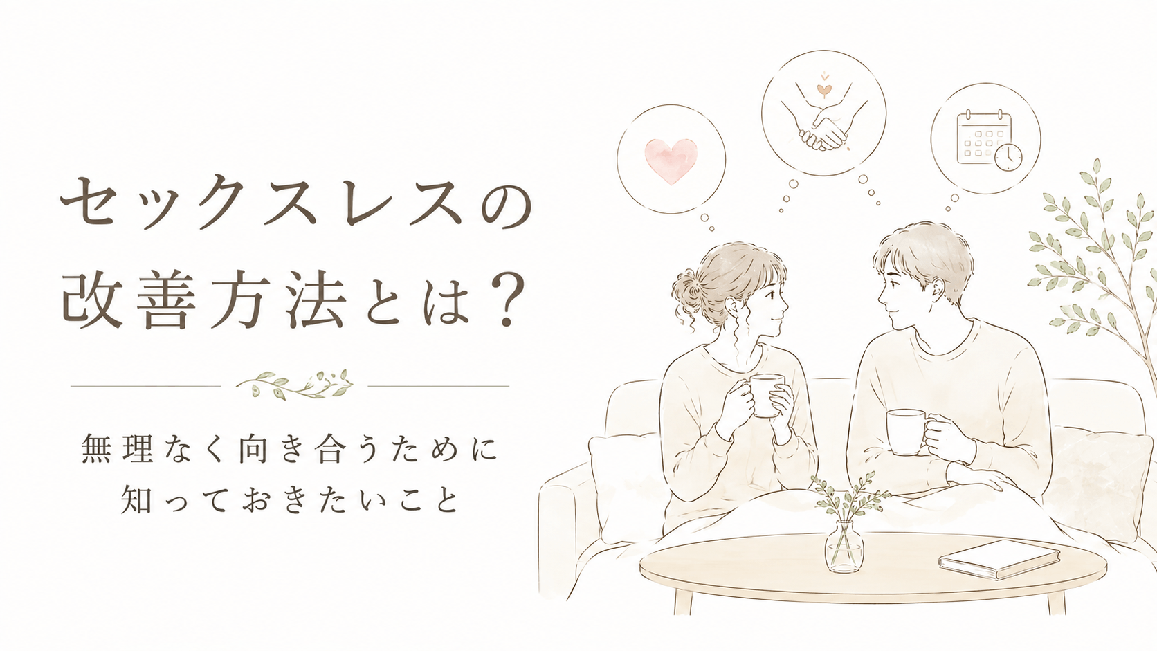 セックスレスが改善した夫婦